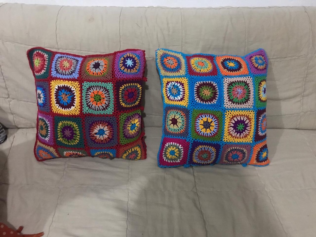 Sarung Bantal Rajut Ukuran 40×40 Cm