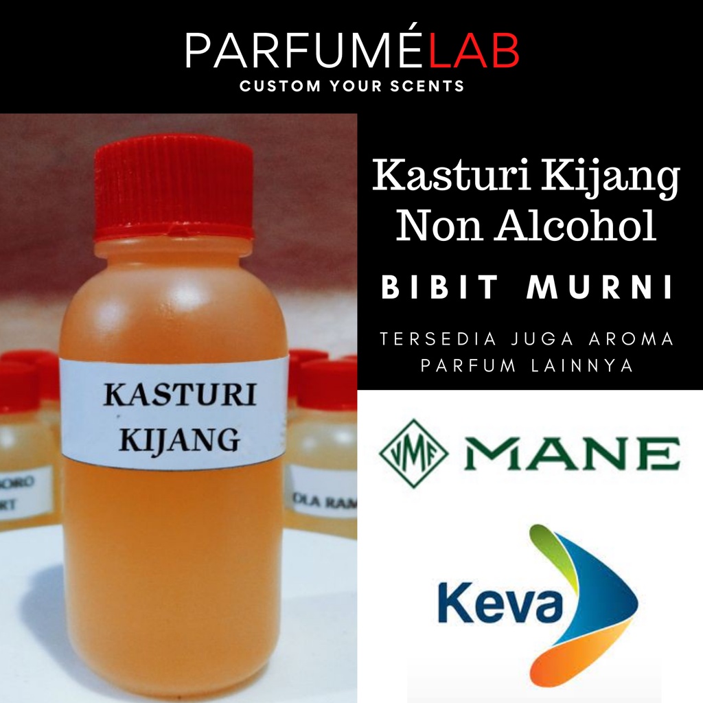 Bibit Parfum Kasturi Kijang 50ml Import India Non Alkohol