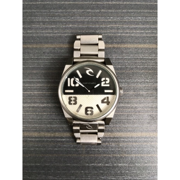 Bekas Second Preloved RIPCURL Jam Tangan Pria Analog Original Klasik Style Dual Tone Stainless Steel
