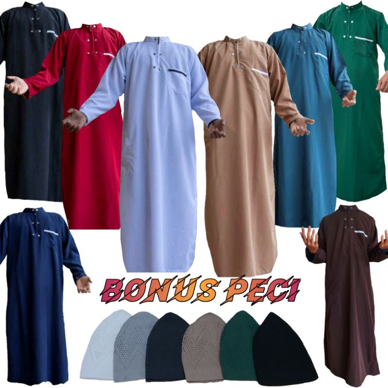 Jual Jubah Pria Dewasa Gamis Pria Dewasa Oryginal Jubah Gamis Pria