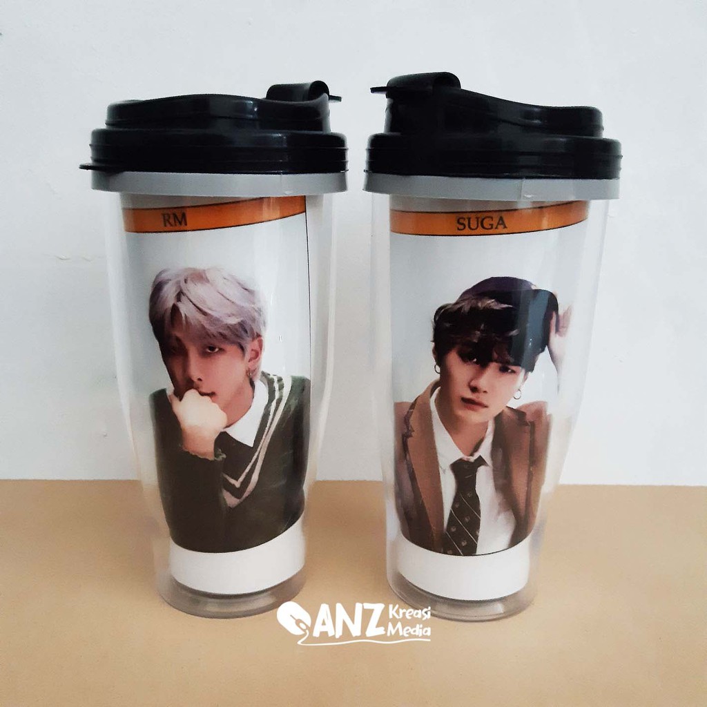 Tumbler BTS Map Of The Soul 7 Ver 4 - Merchandise Botol Minum KPOP Murah