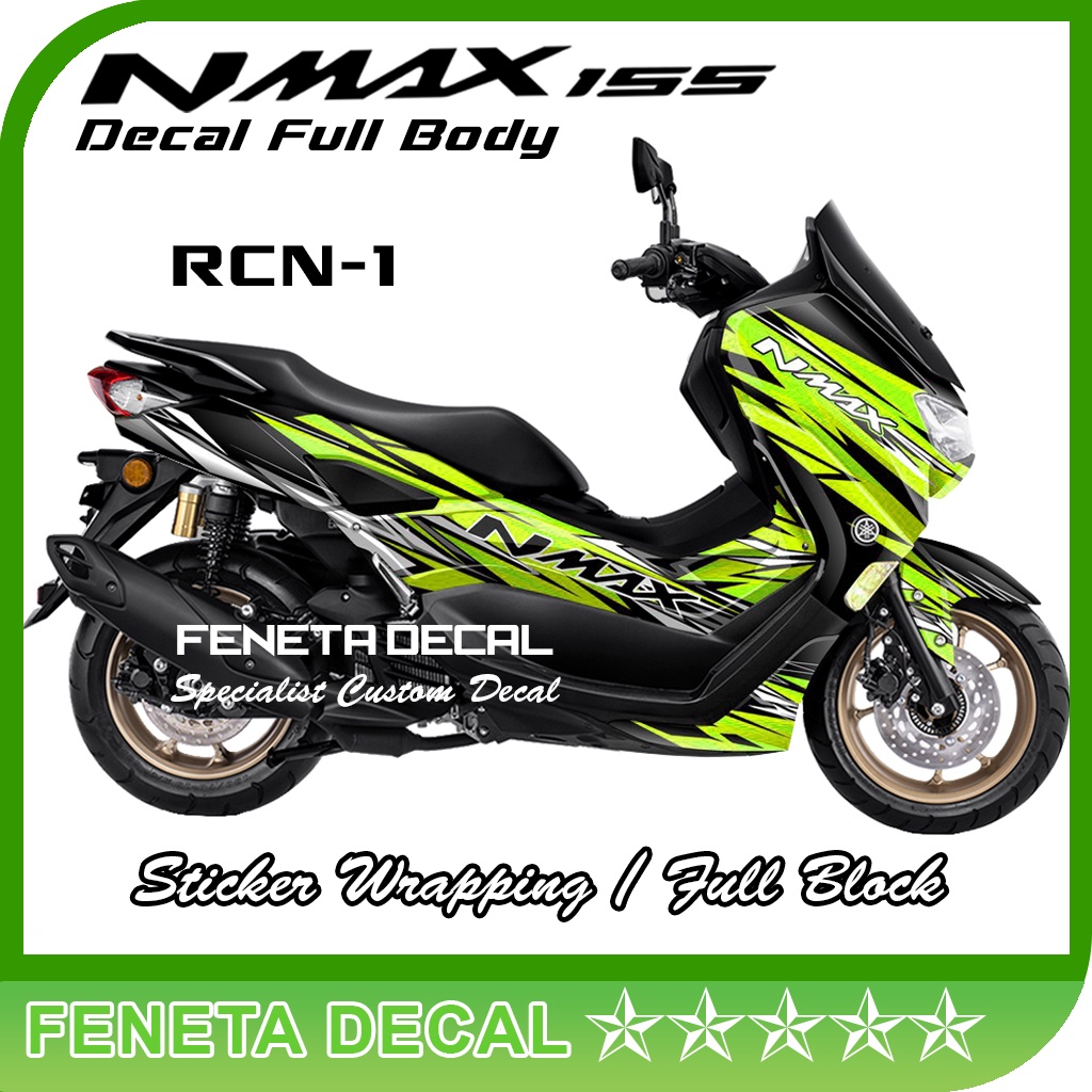 Decal Nmax 2020 Sticker Full Body Racing Concept 2