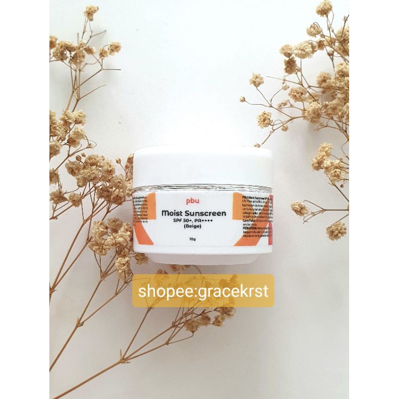 PBU Moist Sunscreen SPF 50 + PA++++ BEIGE