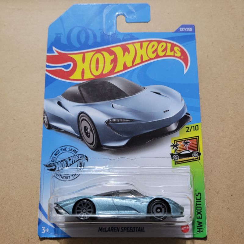 HOT WHEELS MCLAREN SPEEDTAIL / HW EXOTICS [ BLUE ]