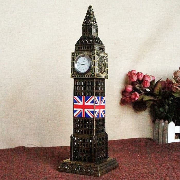 Souvenir Big Ben London 30Cm w/ JAM / Souvenir Oleh2 London England