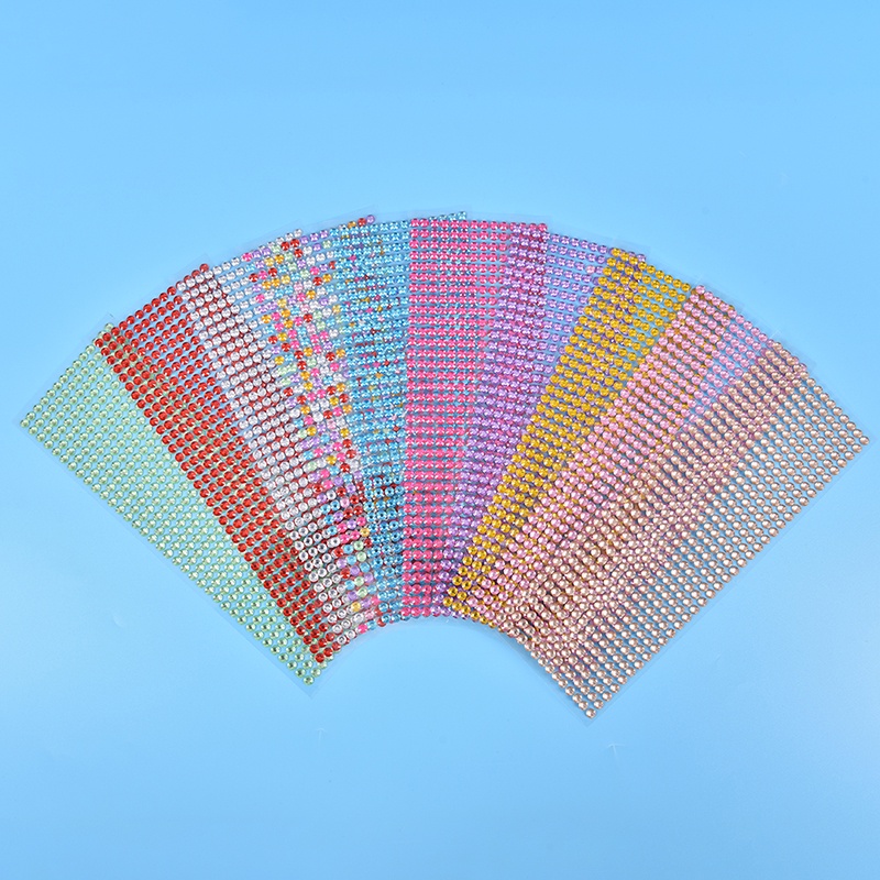 # Kaos T-Shirt Wanita Lengan Pendek Motif Print #504pcs / set Berlian Imitasi bling Ukuran 6mm Untuk Dekorasi Mobil / Handphone / pc diy