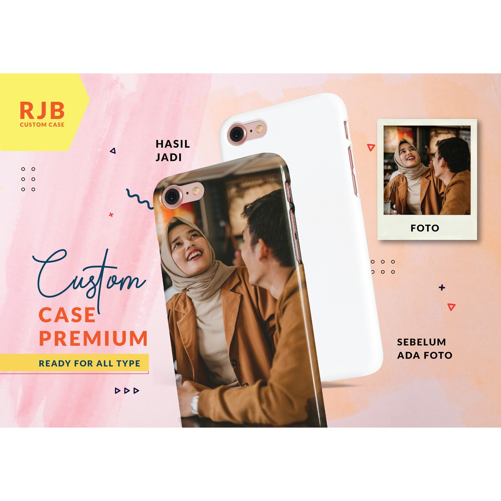 CASE CUSTOM CASE FULL PRINT OPPO VIVO XIAOMI SAMSUNG