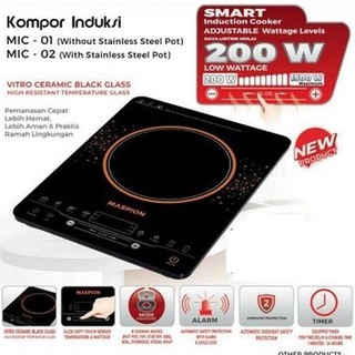 Kompor Induksi Maspion MIC 01 Hemat Aman Minimalis Ceramic Kompor Induksi Maspion MIC 01 Hemat Aman Minimalis Ceramic