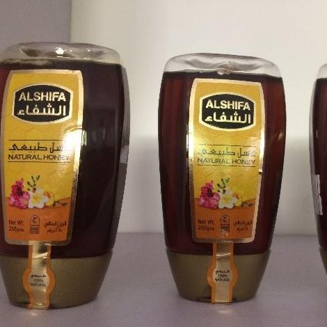 

BERKASIAT MADU AL SHIFA 250GR SQUEEZE SQUEZ IMPOR DARI ARAB SAUDI NATURAL HONEY [!!!]