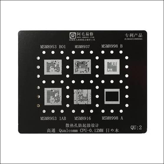 PLAT BGA CETAKAN CPU MSM8953 SDM450 AMAOE ORIGINAL IC