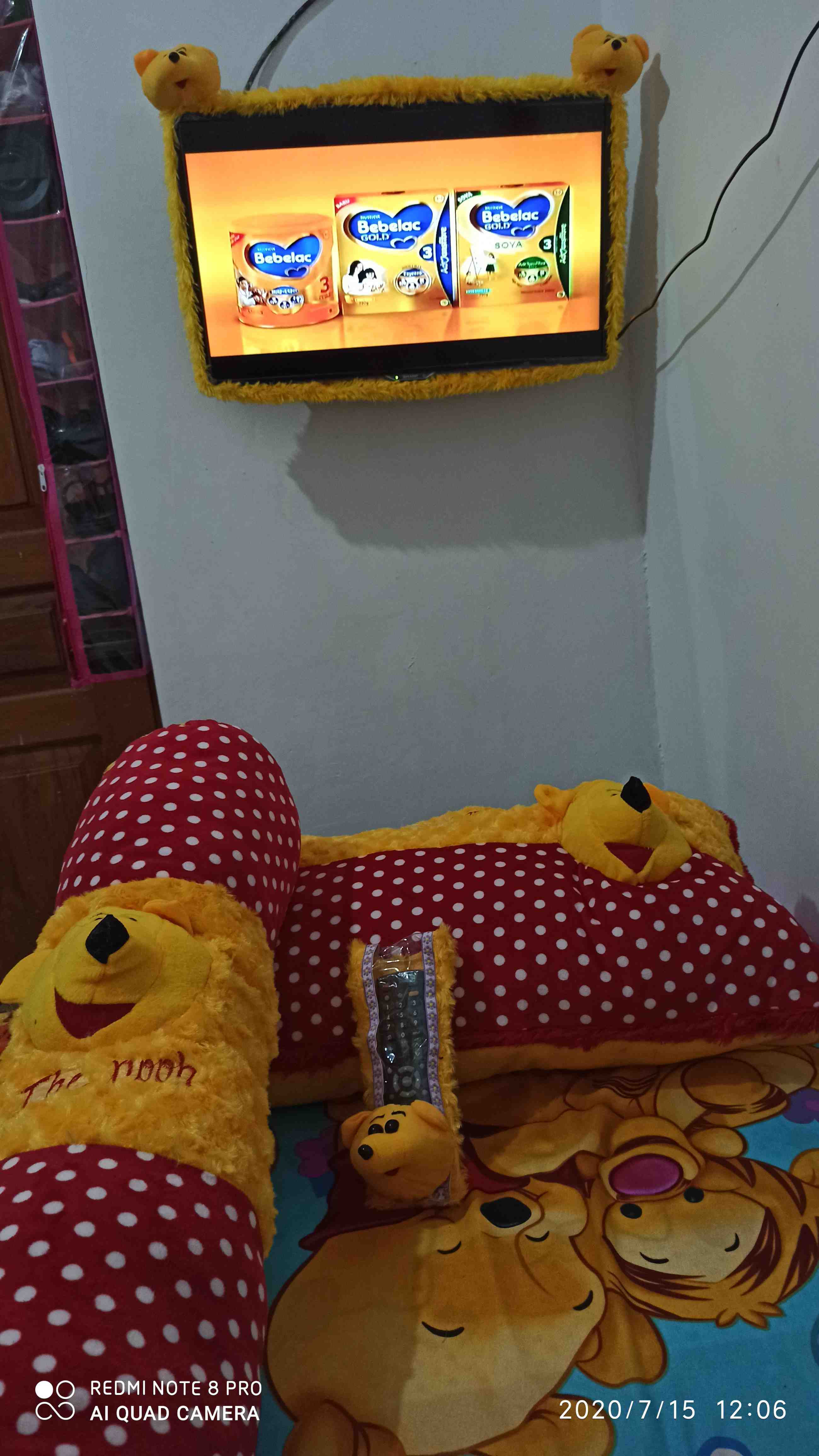 Bantal Set Karakter Ukuran 80 Cm Rafadyashopp