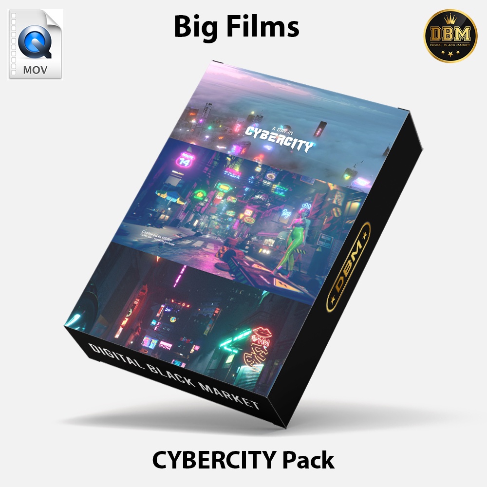 BIG FILMS - CYBERCITY Pack - Video Action