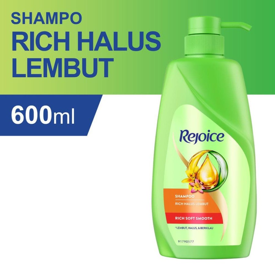 Rejoice Shampo Rich Halus Lembut 600ml