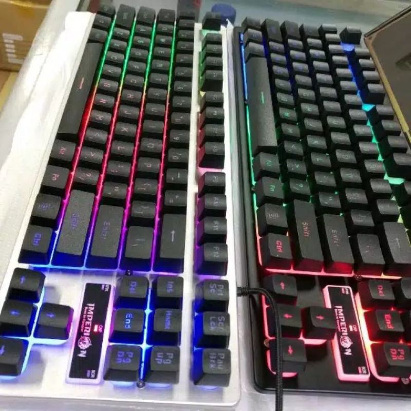 Imperion warior 10 keyboard gaming imperion warior 10 led light terbaik