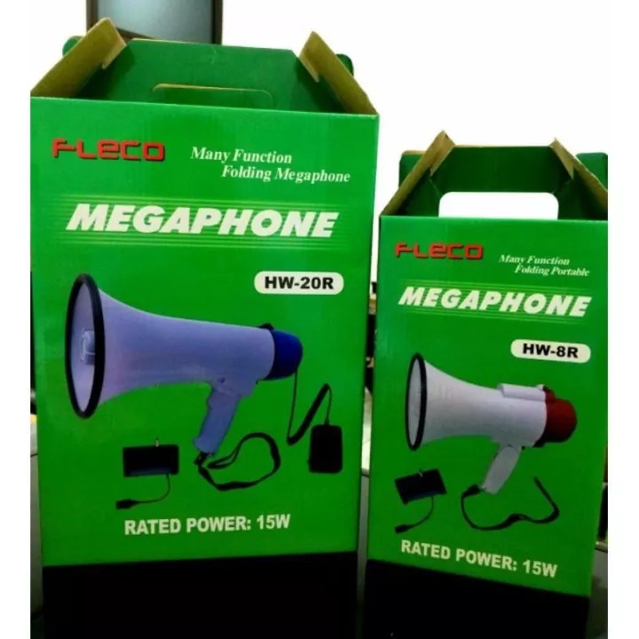 Toa Super Murah Megaphone Toa Kecil Fleco Multifungsi HW-8R - Toa Fleco-Toa HW-8R Toa Fleco Multifun