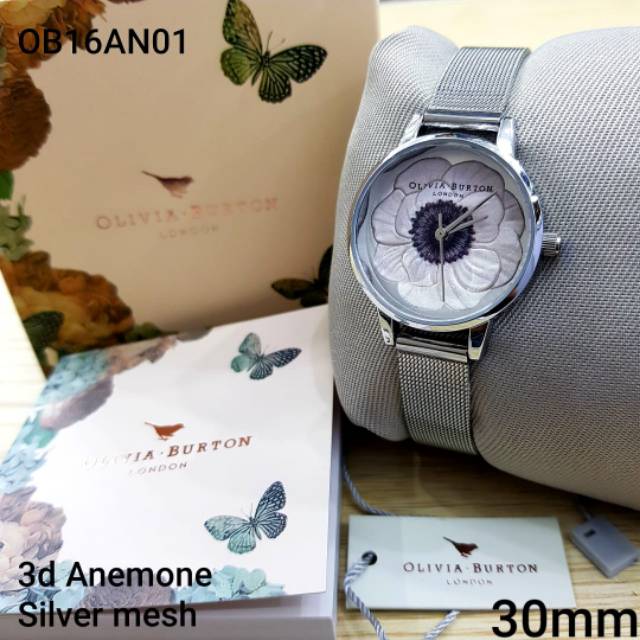 Jam Tangan wanita Olivia Burton 3D Anemone