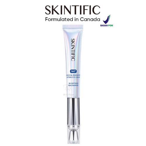 SKINTIFIC 360 Crystal Massager Lifting Eye Cream 20gr BPOM