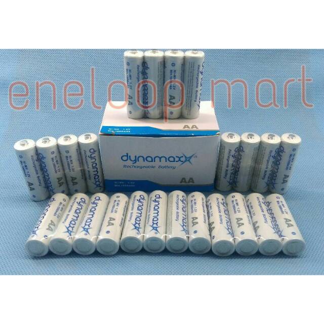 BATERAI / BATTERY RECHARGEABLE DYNAMAX AA 1000MAH