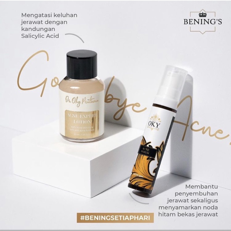 Acne Serum / Benings Skincare by dr Oky Pratama / Benings Clinic