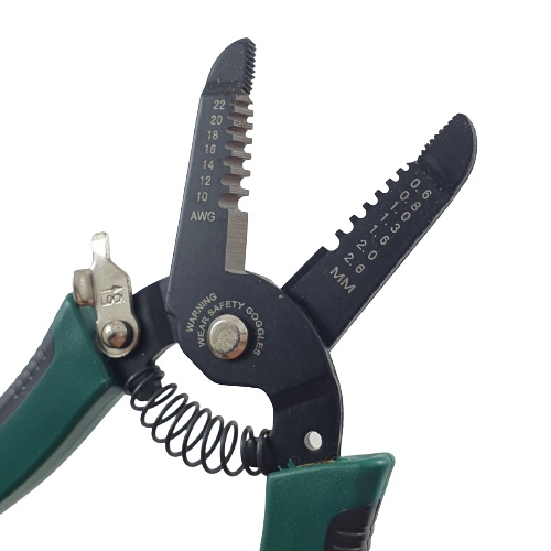 Tang Pengupas Potong Kulit Kabel 6 inch Wire Stripper Alat Kupas Cable Tuosen 150mm