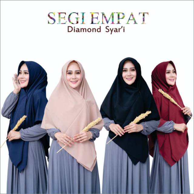 Hijab Segi 4 Syar'i