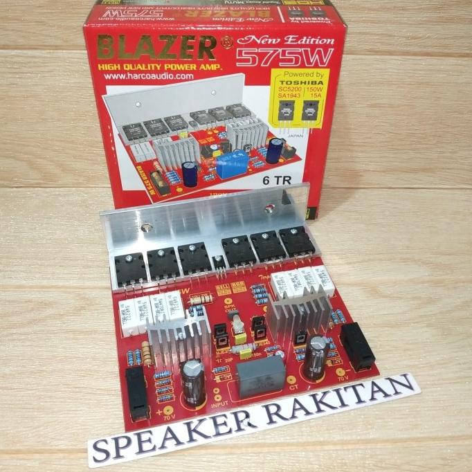Kit power Amplifier Blazer 575watt mono .