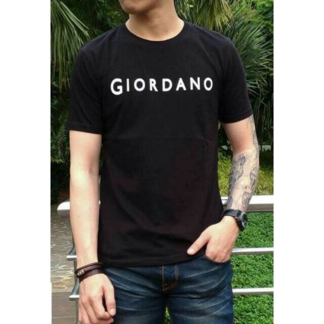 Kaos T-Shirt Giordano Cotton Combed 30s