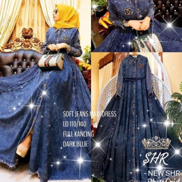 Dress jeans Gucci Pecah ori By SHR