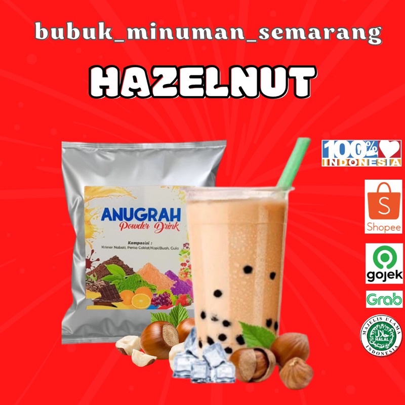 

BUBUK MINUMAN HAZELNUT Reguler Premium 1 kg