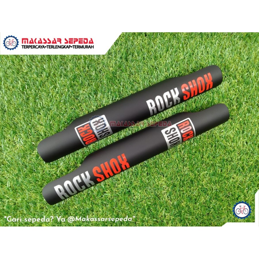 COVER FORK SEPEDA MTB ROCKSHOX 27,5 BLACK