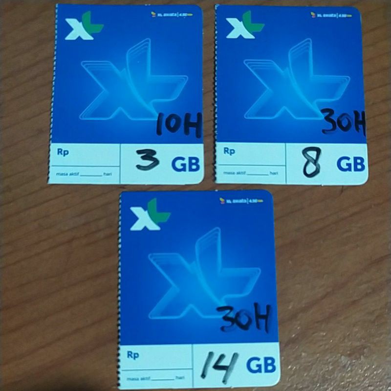 VOCER XL 3GB(10HARI) 8GB(30HARI) 14GB(30 HARI)