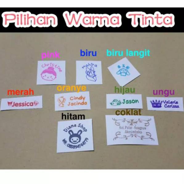 

Harga Bersahabat.. stempel nama air kelinci booto / booto rabbit water ztamp