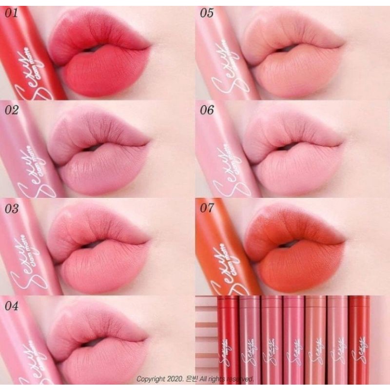 Lipstik Sexy Glam Matte Ms Glow