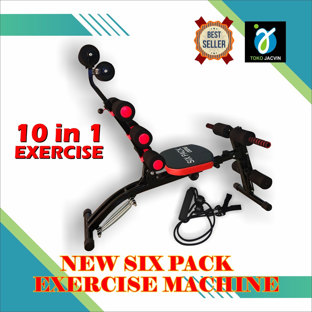 New Six Pack Care Alat Fitness Alat Bantu Sit Up Six Pack Care 10 In 1 Shopee Indonesia