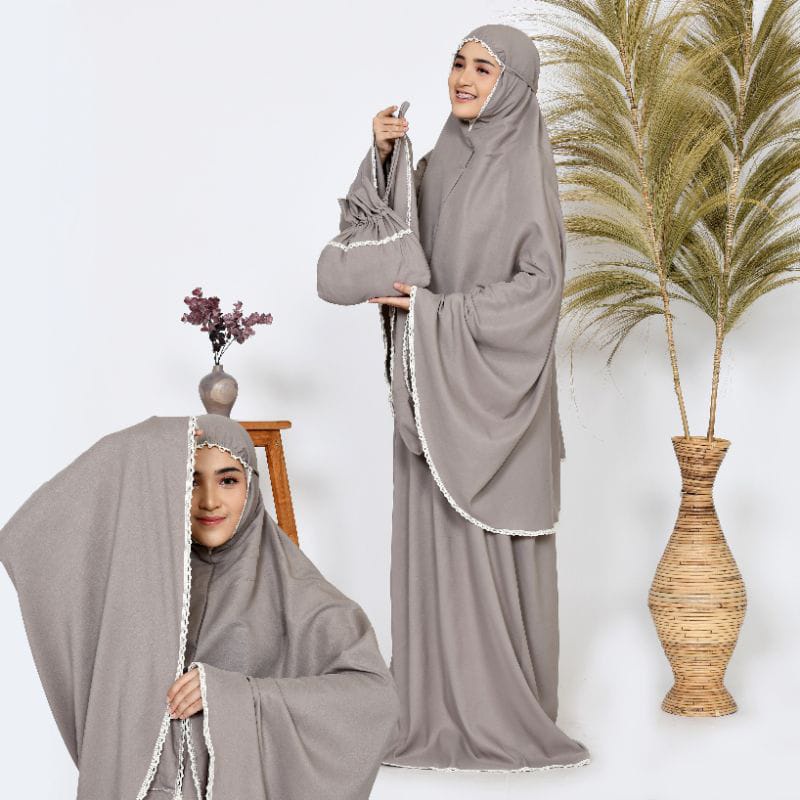 MUKENA TRAVELLING 2 IN 1 MUKENA TRAVELLING PONCO MUKENA MIKRO PONCO 2 IN 1 MUKENA RENDA TRAVELLING MUKA PONCO RENDA