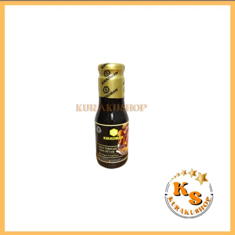 

KIKKOMAN BLACK PEPPER TERIYAKI SAUCE KIKOMAN SAUS TERIYAKI LADA HITAM 300 GRAM