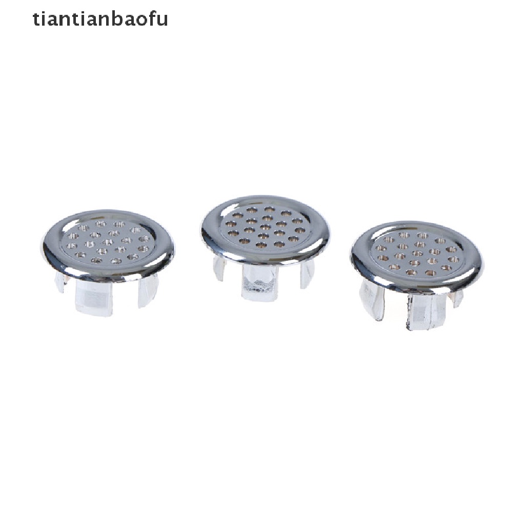 [tiantianbaofu] 3pcs Kitchen Sink Accessory Round Ring Overflow Spare Cover Waste Plug Sink Filter Bathroom Basin Sink D