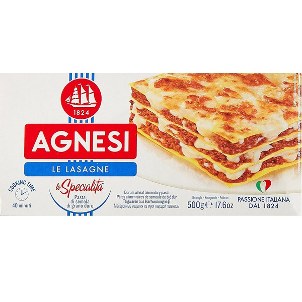 

agnesi lasagne 500g