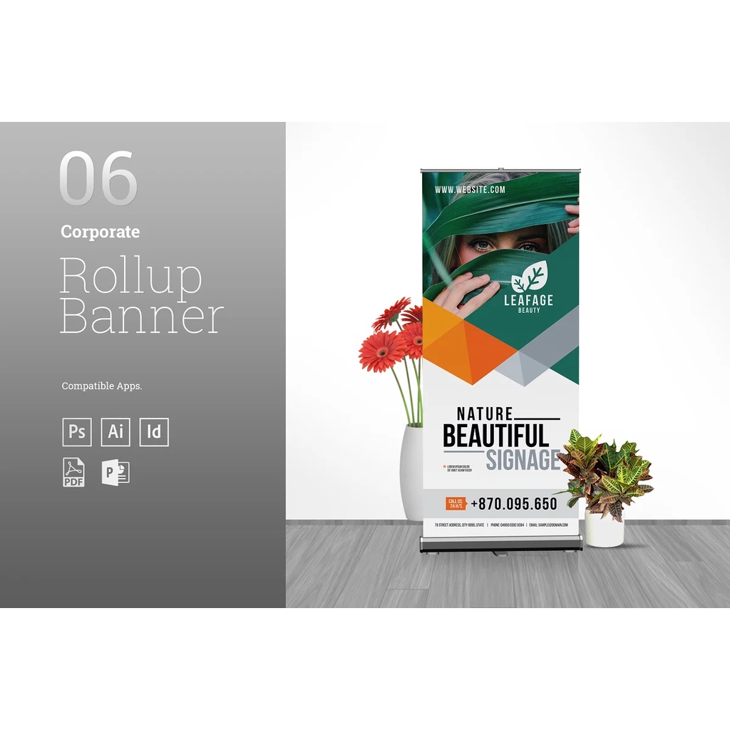 Best Corporate Rollup Banner Bundle