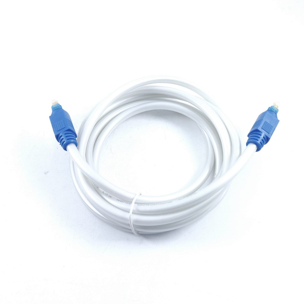 Digital Audio Optical Fiber Toslink cable 2m Dalongqi Kabel Optik