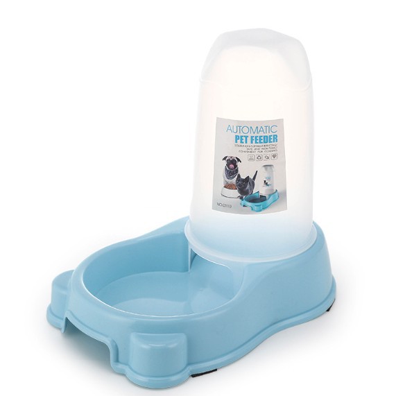 Adda Home - 2 in 1 Auto Feeder Tempat Makan Minum Anjing Kucing Peliharaan 27.5x18x25cm