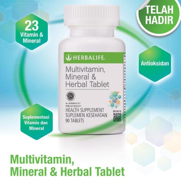 Herbalife. Multivitamin, Mineral & Herbal Tablet