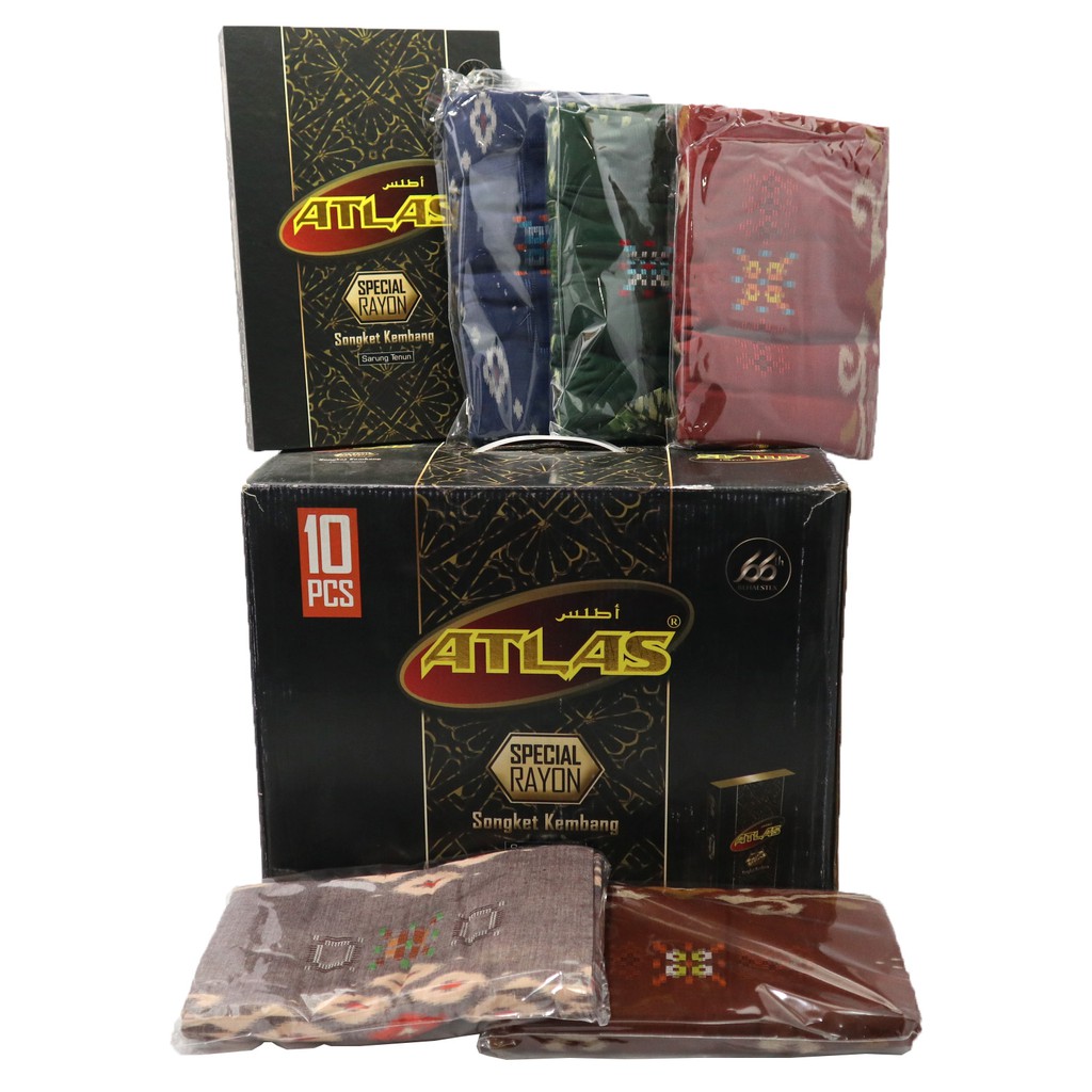 Sarung Atlas Special Rayon Songket Kembang Murah