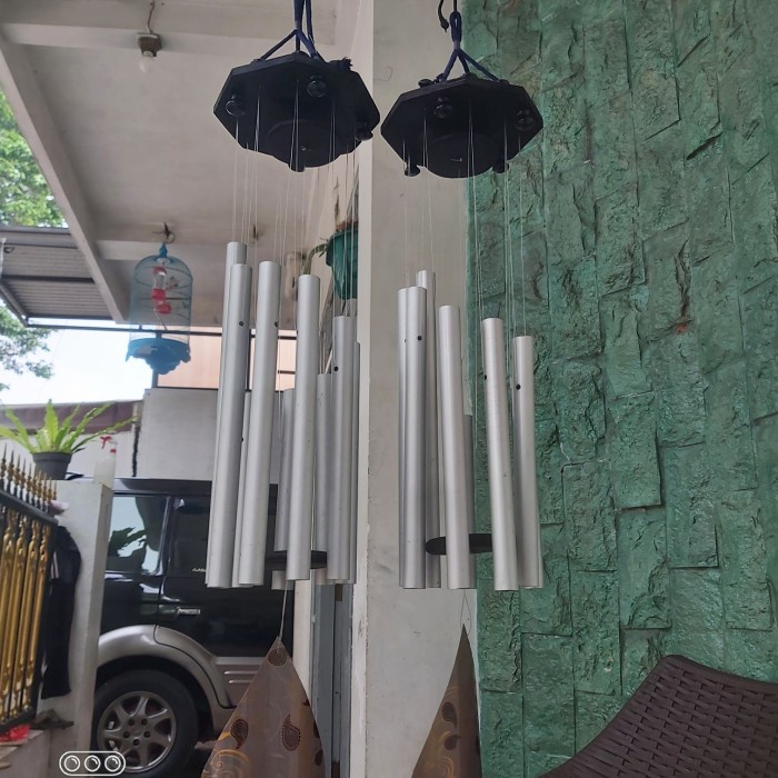 {suhadistore} Lonceng angin genta nada 9 batang Diskon