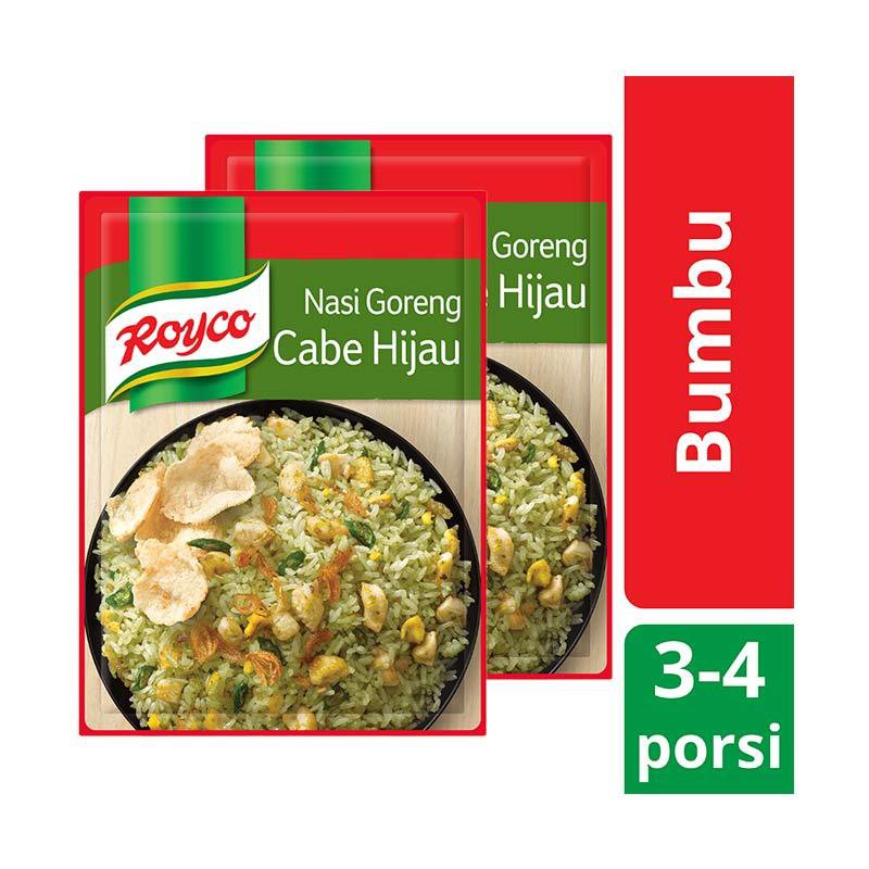 

ROYCO Bumbu Komplit Nasi Goreng Cabe Hijau [17g/ 67494375/ 2 pcs]