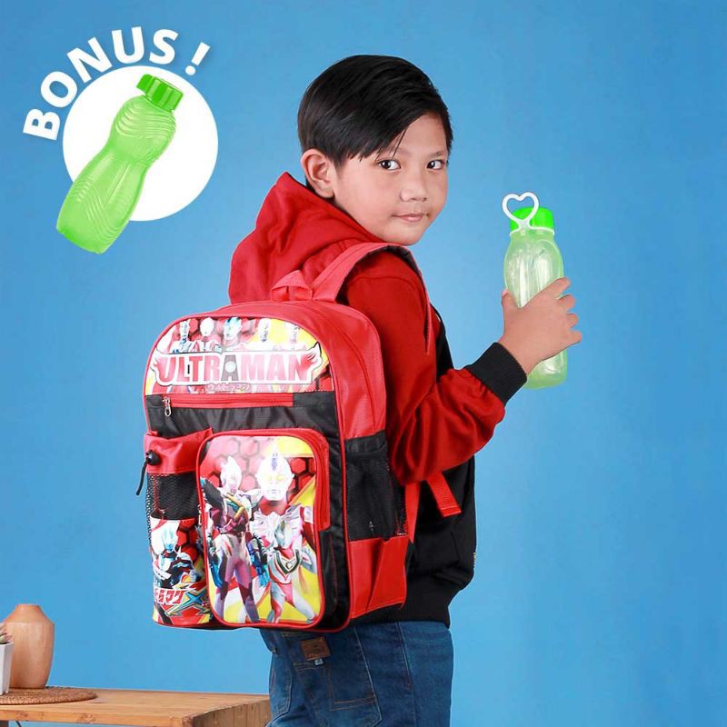 Tas Backpack Anak Cowok Laki Laki Pria Ransel Karakter Hero Garansi Original