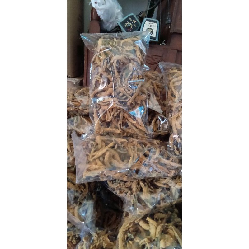 

500gram kripik belut produksi sendiri