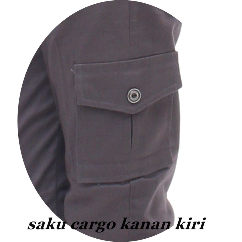 BAGGY CARGO JOGER CELANA WANITA TWILL IMPOR GRADE A MELAR