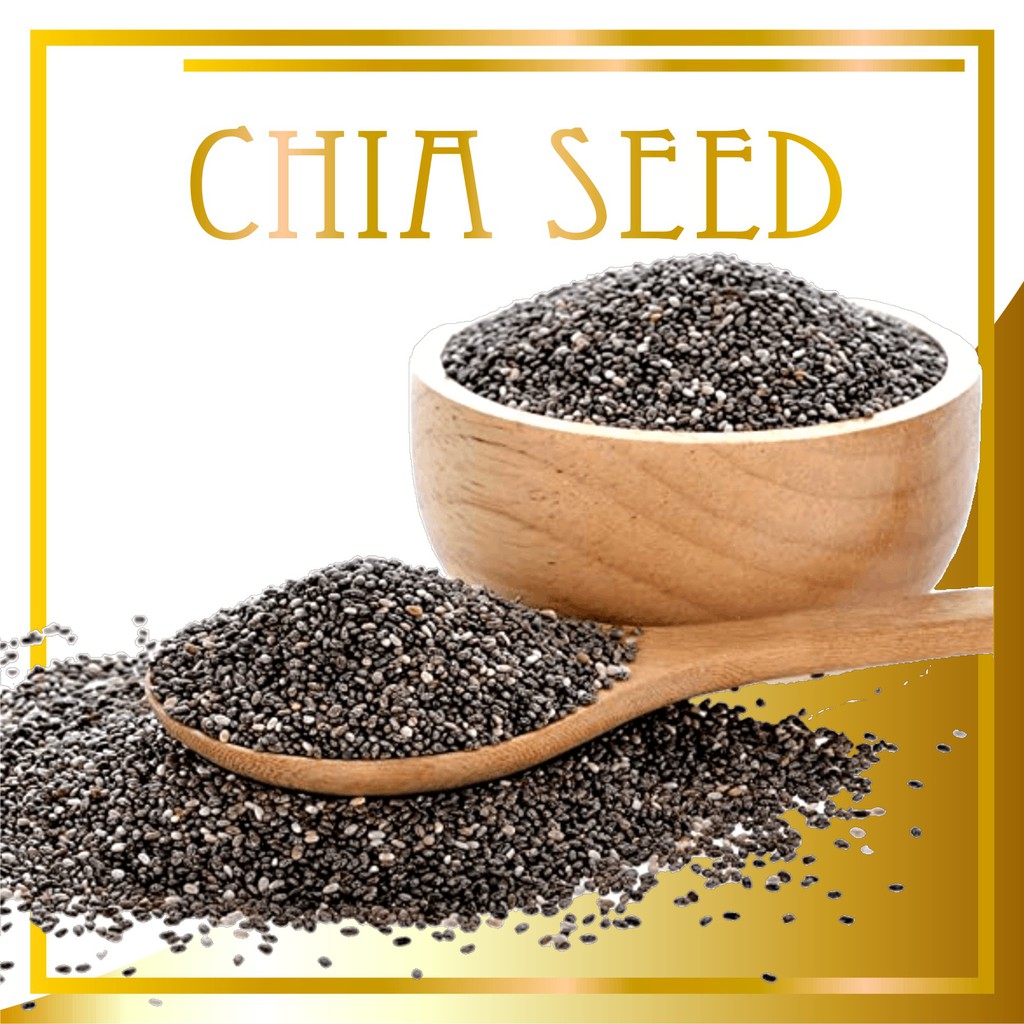 

Chia Seed 1kg, Black Chia Seed, Chia Seed Organic, PREMIUM