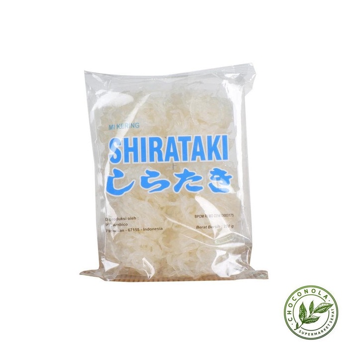 

DRY SHIRATAKI / MI KERING SHIRATAKI 250GR